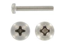 Винт DIN 7985 А4 полукруглая голова крест шлиц