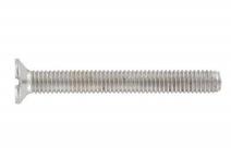 Винт DIN 963 А4 потайная голова прямой шлиц